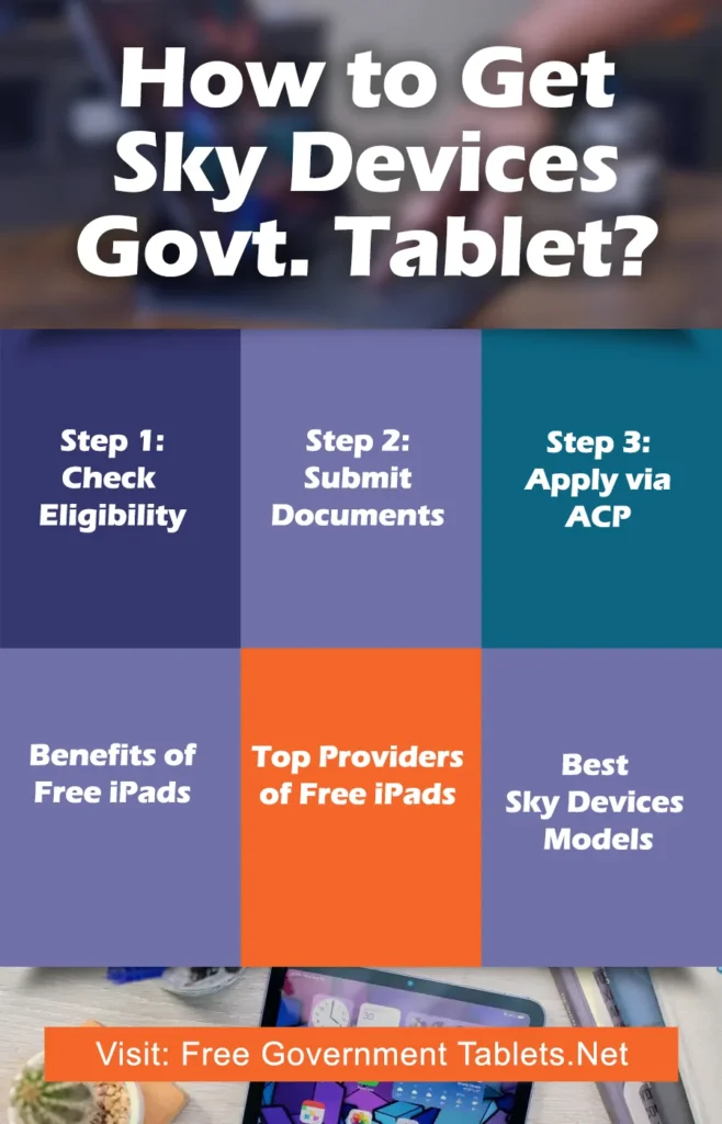 how to get free sky devices government tablet
