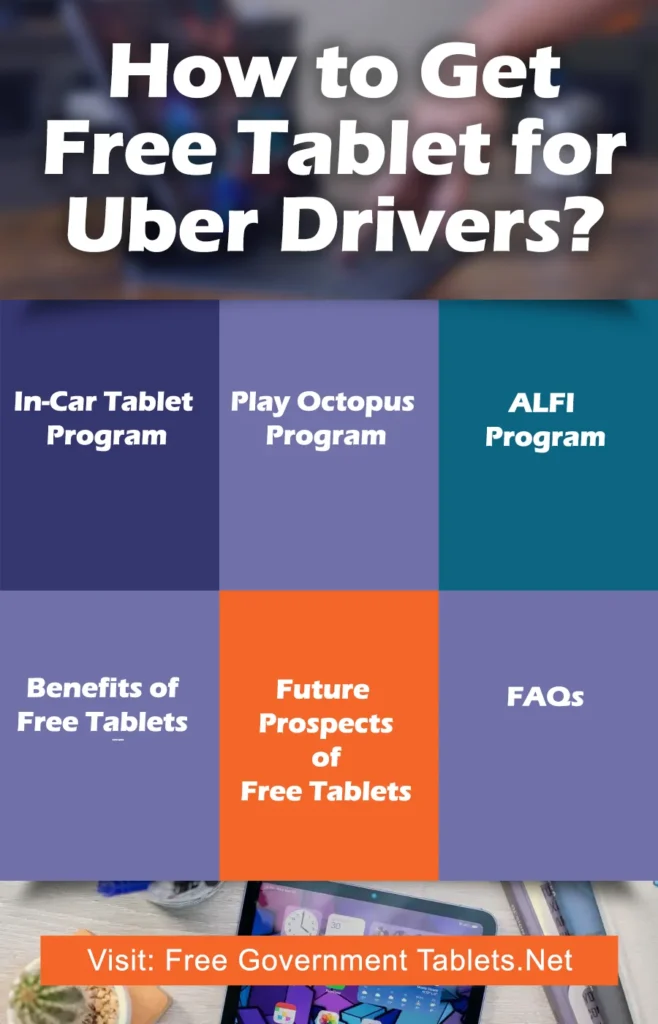 how to get free tablet for uber drivers