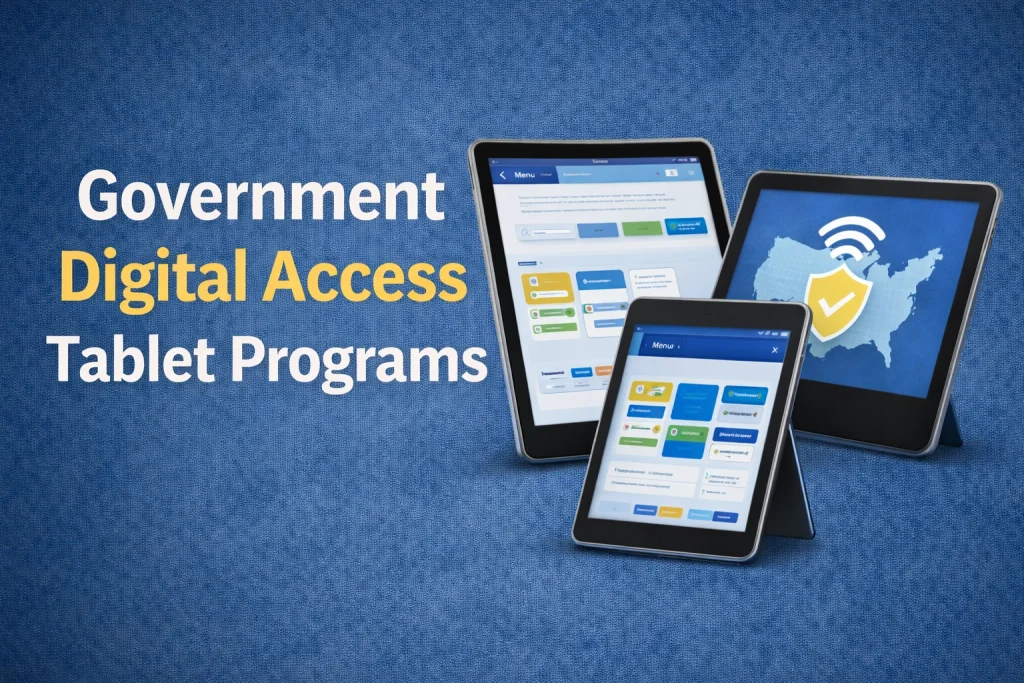 government digital access tablet programs